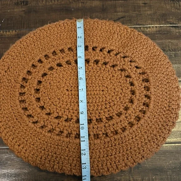 Boho Crocheted Set of 4 Placemats - Picture 4 of 4